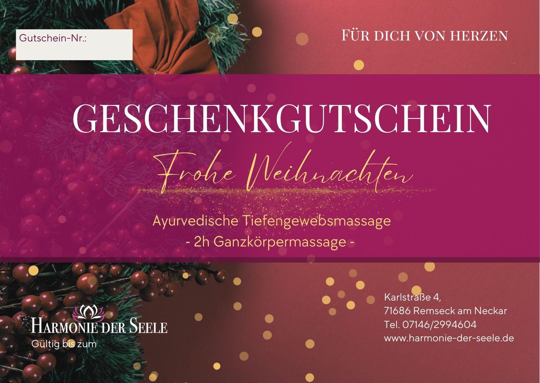 Weihnachten_Tiefengewebsmassag_Gutschein